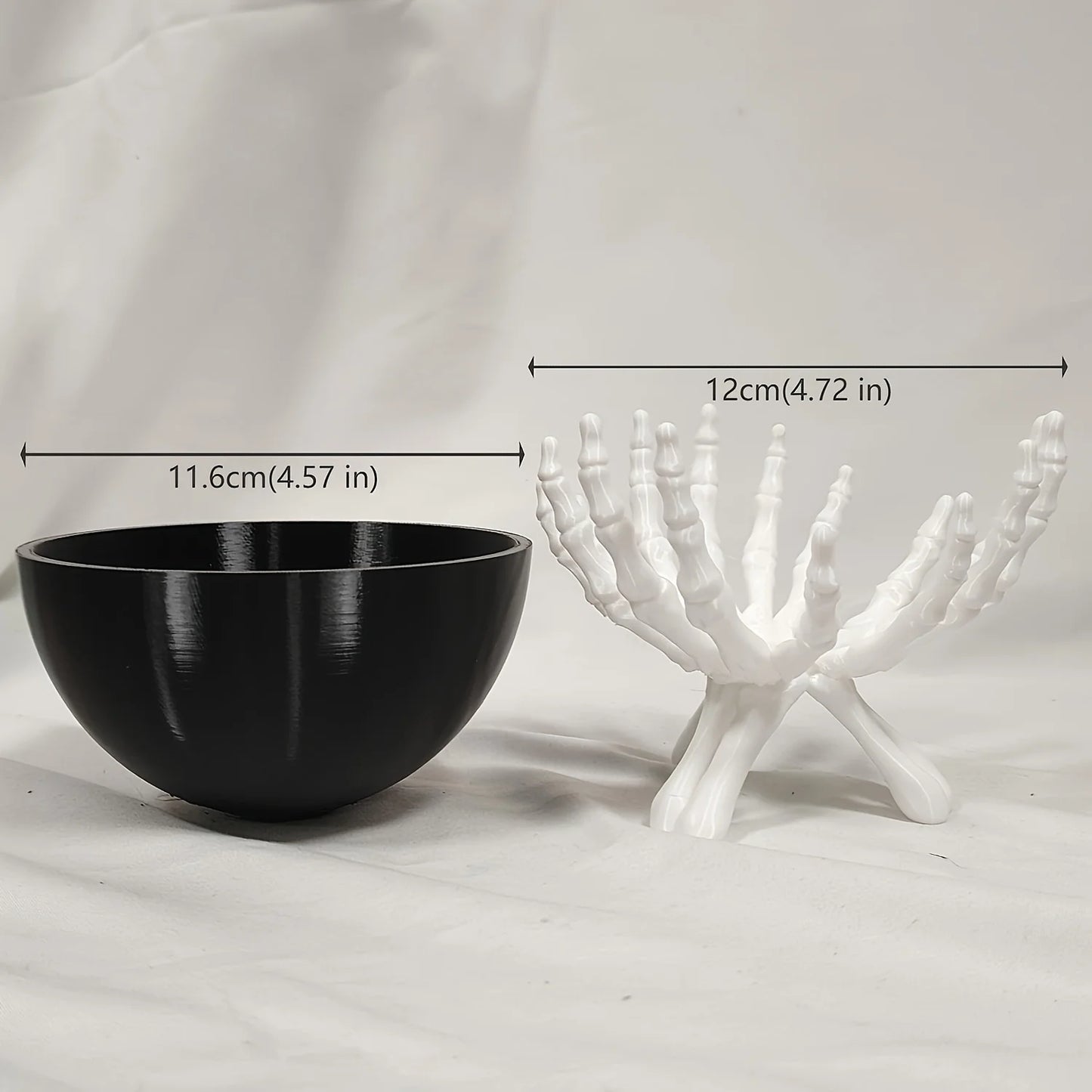 Gothic Skeleton Candy Bowl
