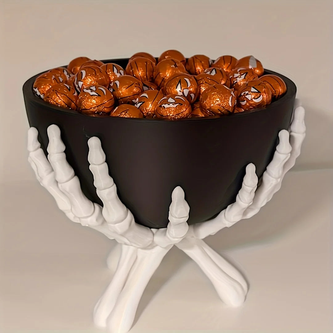 Gothic Skeleton Candy Bowl