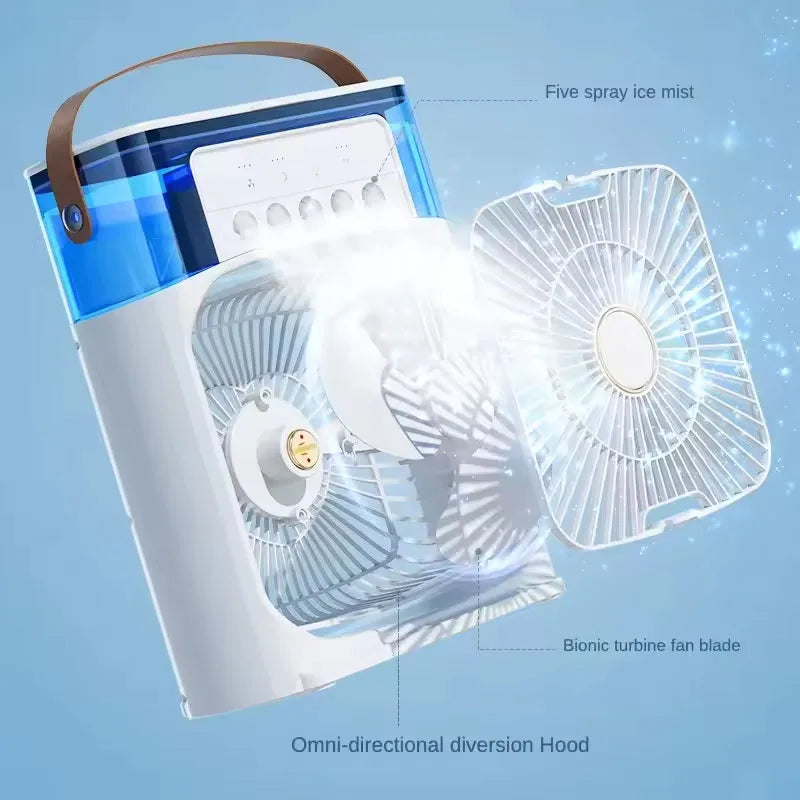 Portable Cooling Humidifier Fan