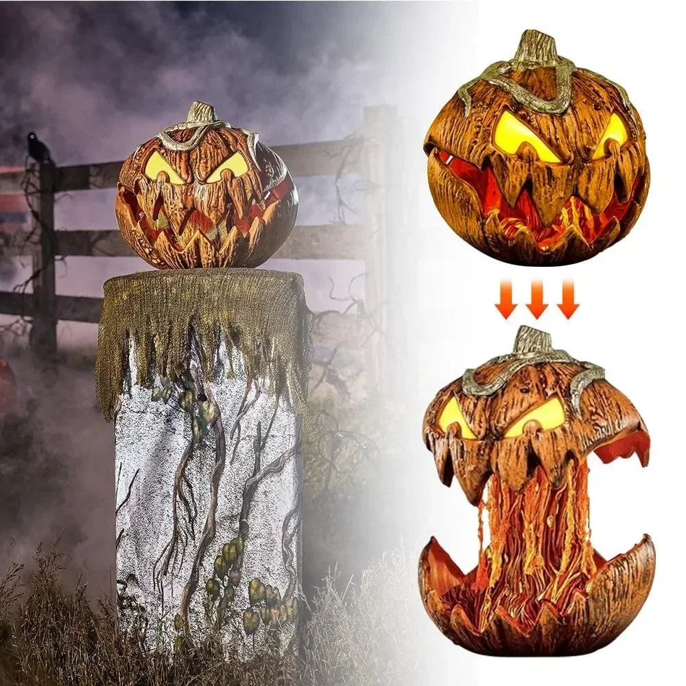 Spooky Talking Pumpkin Lantern