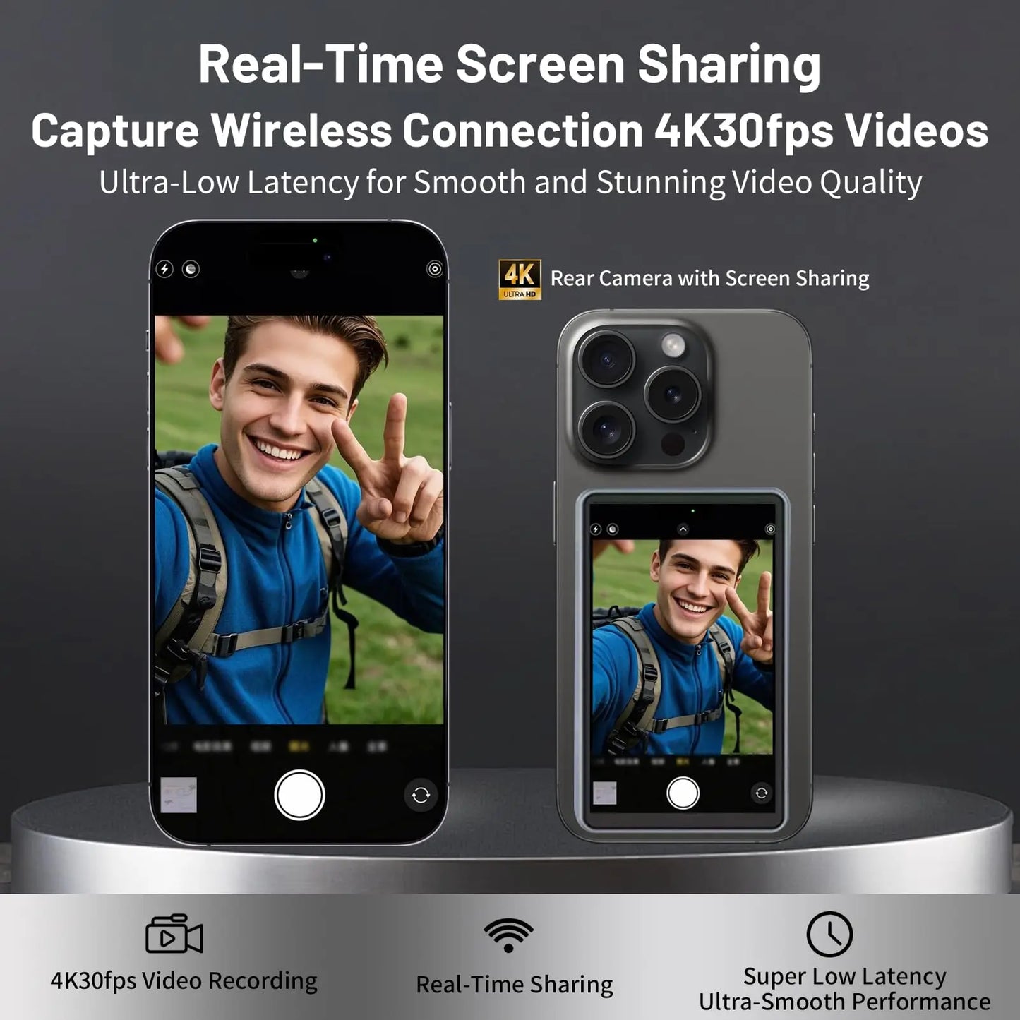 Snap Magic Video Selfie Screen