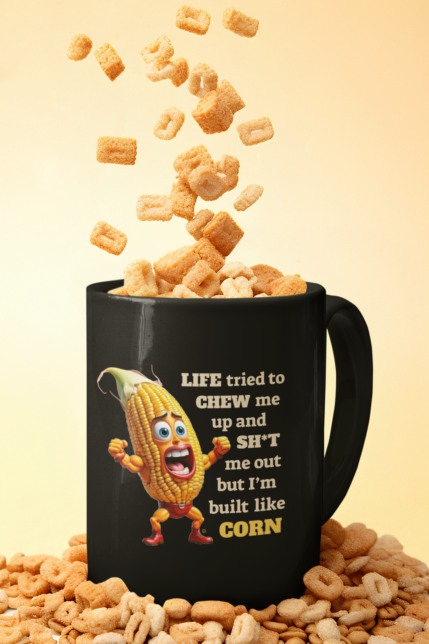 Inspirational Built Like Corn Mug