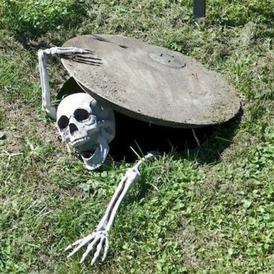 Spooky Skeleton Garden Stakes