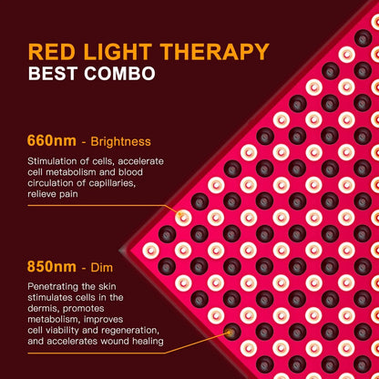 Glow Boosting Red Light Panel