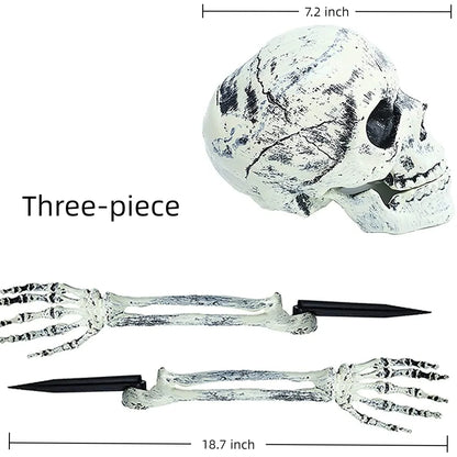 Spooky Skeleton Garden Stakes