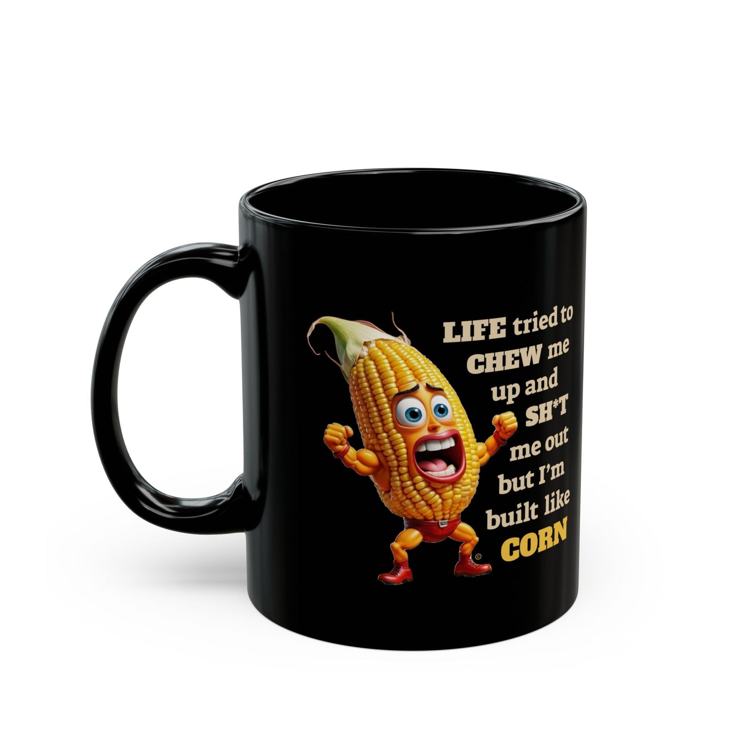 Inspirational Built Like Corn Mug