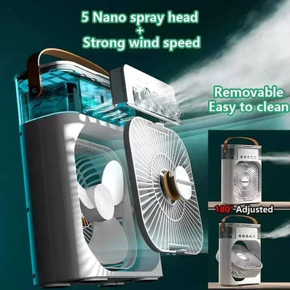 Portable Cooling Humidifier Fan
