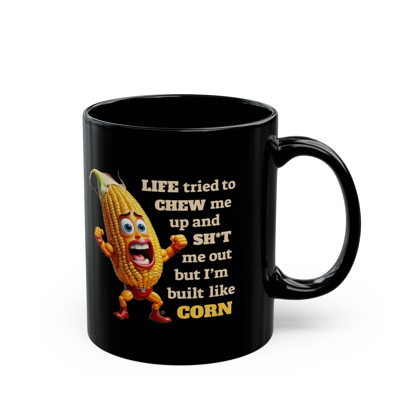 Inspirational Built Like Corn Mug