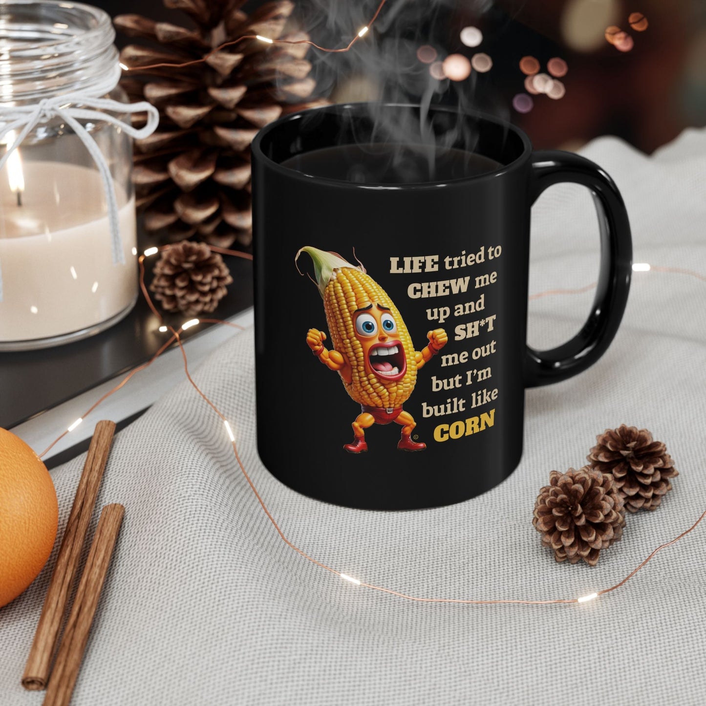 Inspirational Built Like Corn Mug
