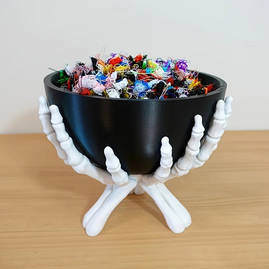 Gothic Skeleton Candy Bowl